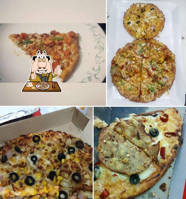 Pick pizza at Italia VIP Pizza