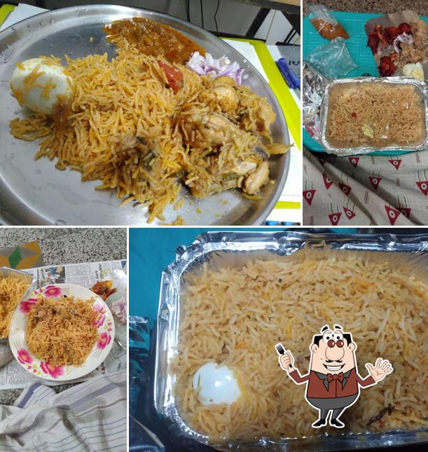 Food at Amrin Biriyani