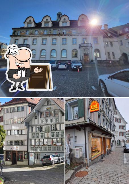 Guarda gli esterni di Bäckerei-Konditorei Knöpfel
