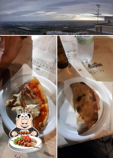 Dai un’occhiata alla foto che raffigura la cibo e esterno di La Rotonda