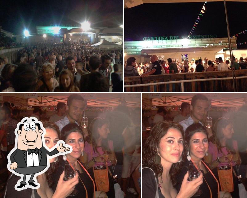 Questa è la immagine che presenta la interni e bancone da bar di Cantina Sociale Del Vermentino