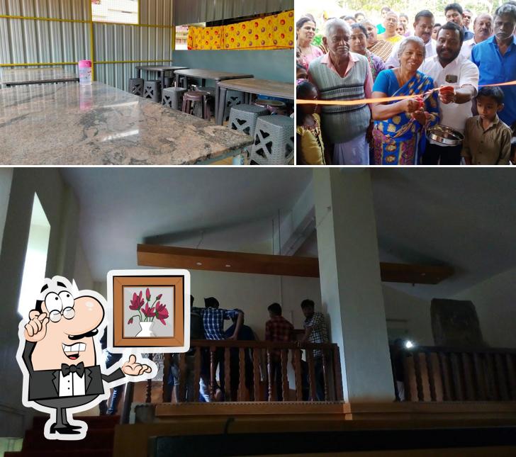 The interior of ഊട്ട് പുര നാടൻ ഭക്ഷണം Oottupura Homely Food