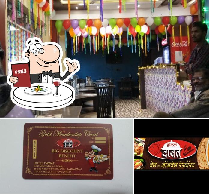 Among various things one can find food and interior at Restaurant