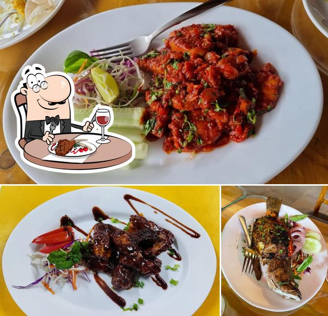 Take a look at the selection of meat dishes