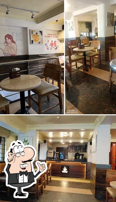 The interior of Cafe Hideout