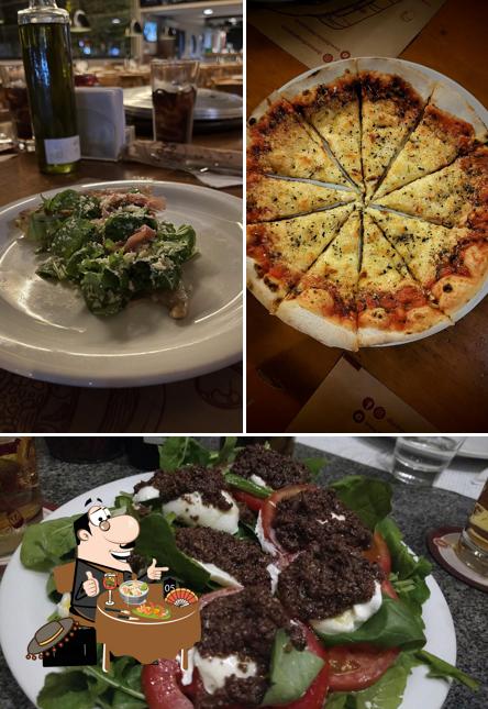 Platos en Donna Oliva Pizzaria