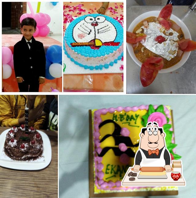 Order one of the sweet dishes