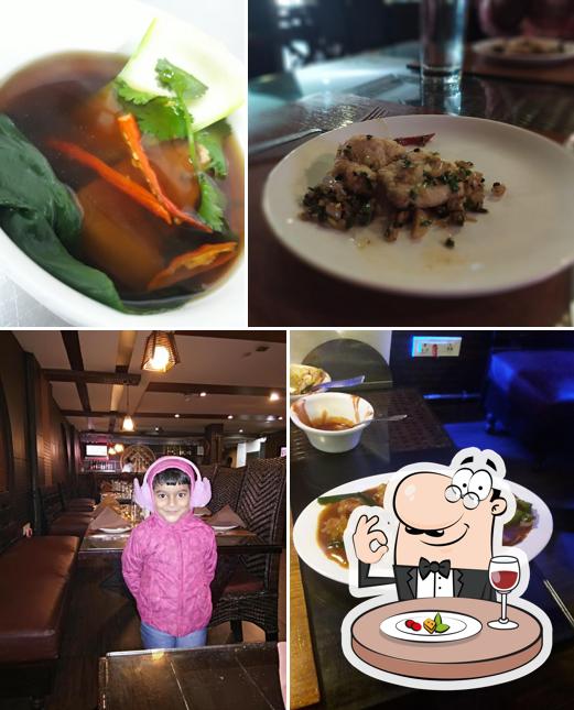 Food at Indian Pagoda Chinese Restaurant