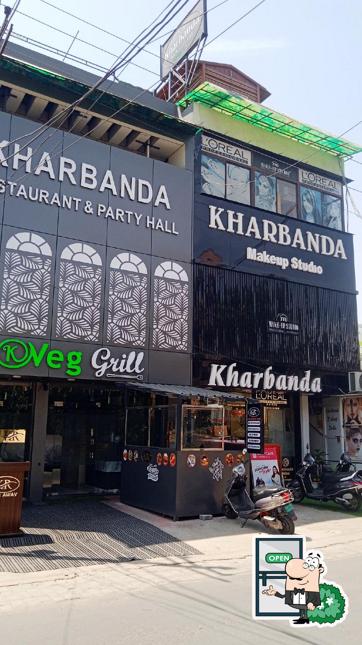 The exterior of Kharbanda Restaurant