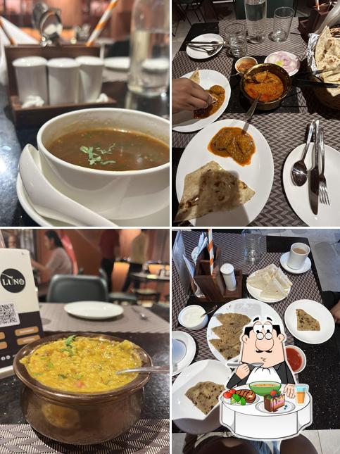 Hot and sour soup at Lune Multi Cuisine Family Restaurant