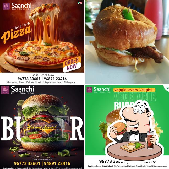 Hamburger at Saanchi