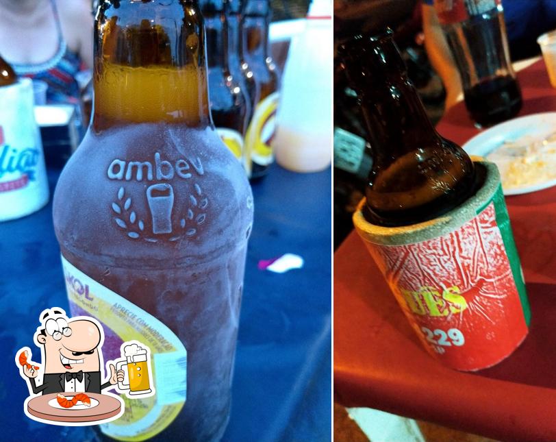 Peça um copo de cerveja leve ou escura