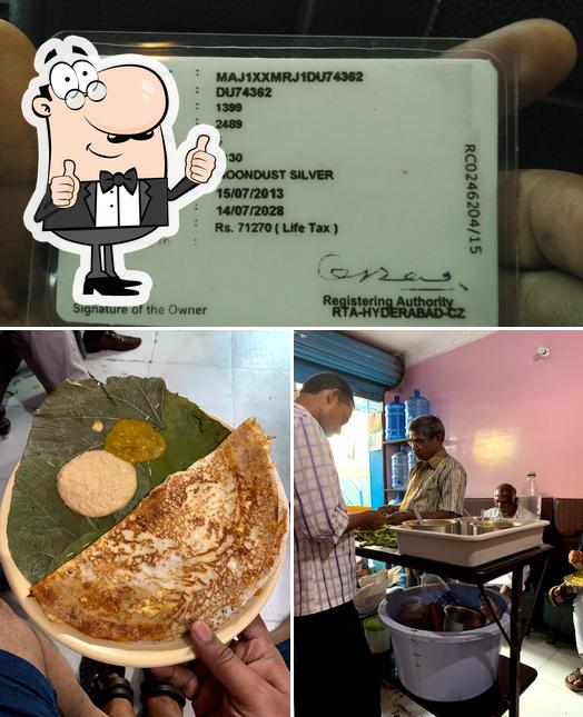 Here's an image of Babai Dosa