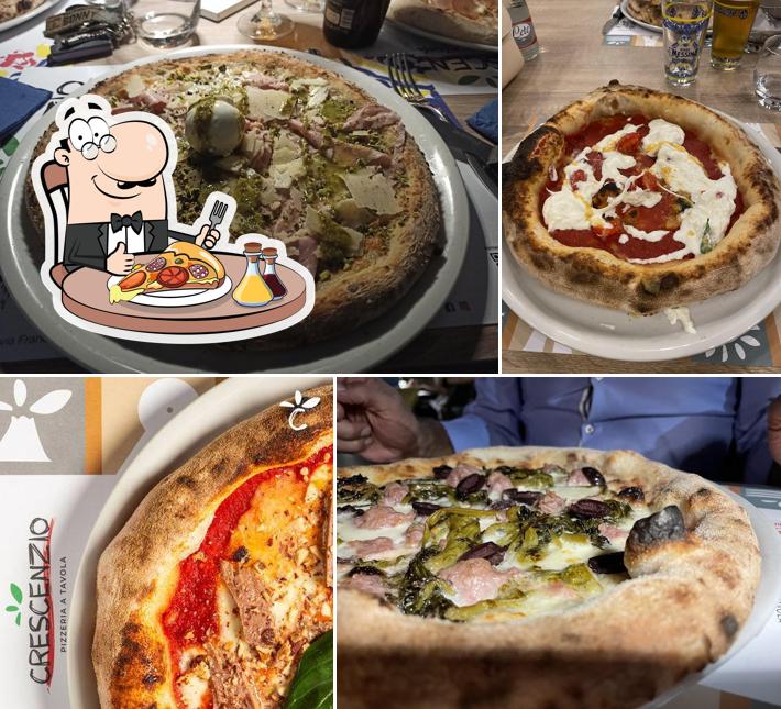 Prova una pizza a Crescenzio Pizzeria a Tavola