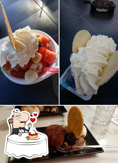 Fasoli sert une éventail de desserts