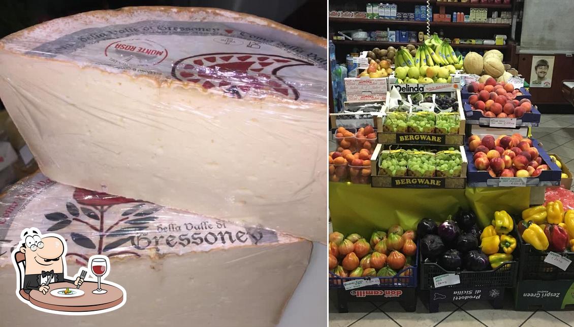 Cibo al Panetteria Pomero dal 1941