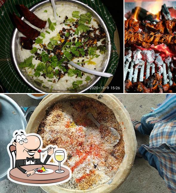 Food at Road side ruchulu