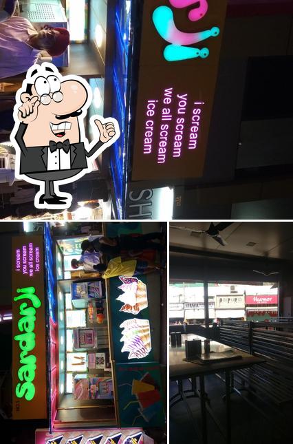 The interior of Sardar ji