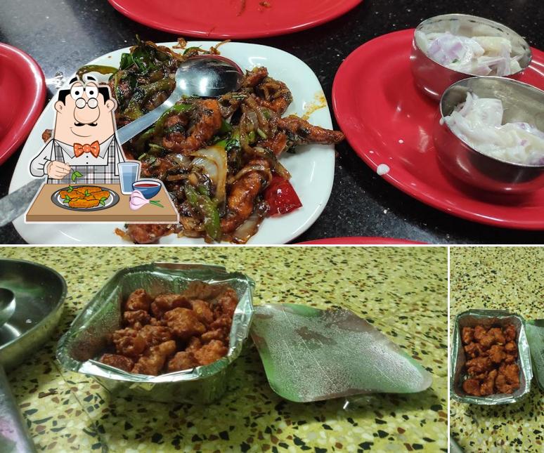 Chicken wings at Saravana Parottas