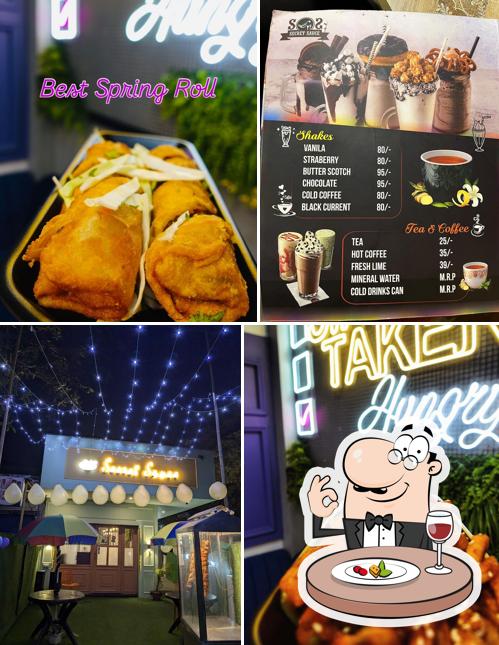 Food at Secret Sauce Cafe & Restaurant