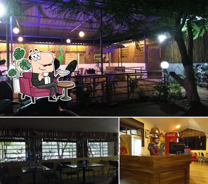 The interior of Akshaya Family Restaurant