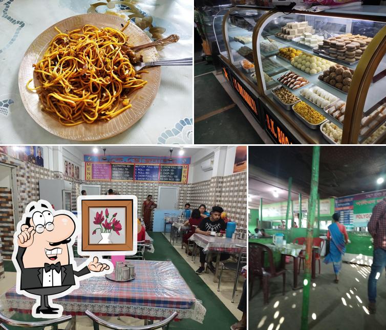 The image of interior and food at B. K. BHOJANALAYA & Network Counter