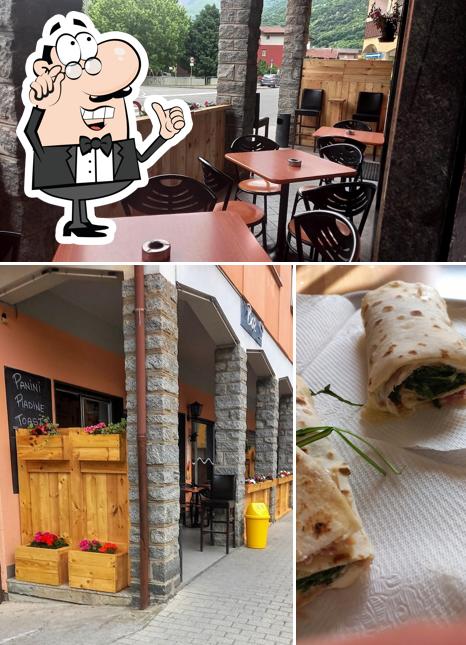 Gli interni di Bar Quinto