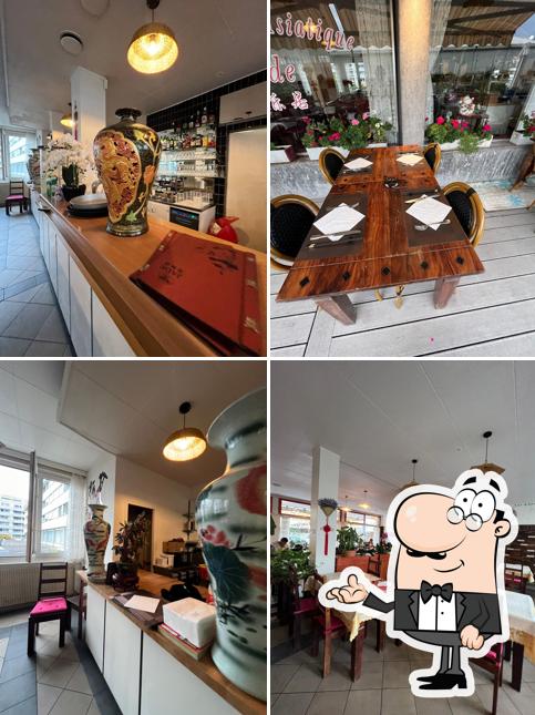 Gli interni di Restaurant Asiatique Jade