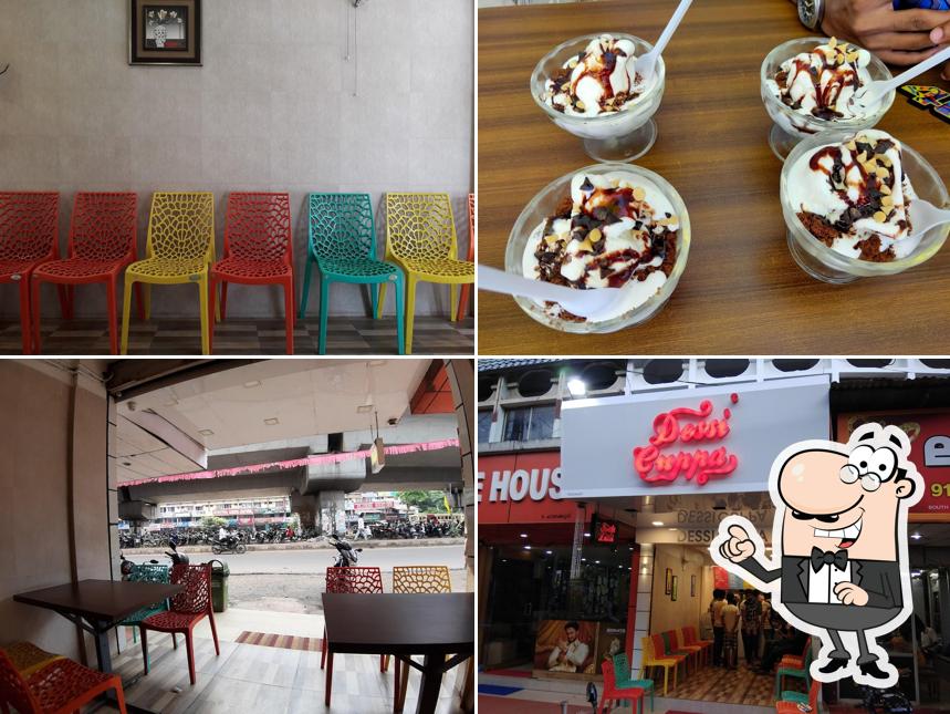 Take a seat at one of the tables at Dessi Cuppa