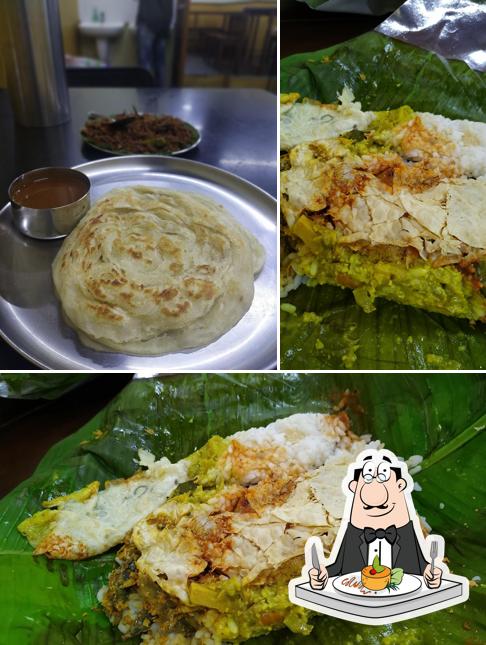 Food at Friends Restaurant