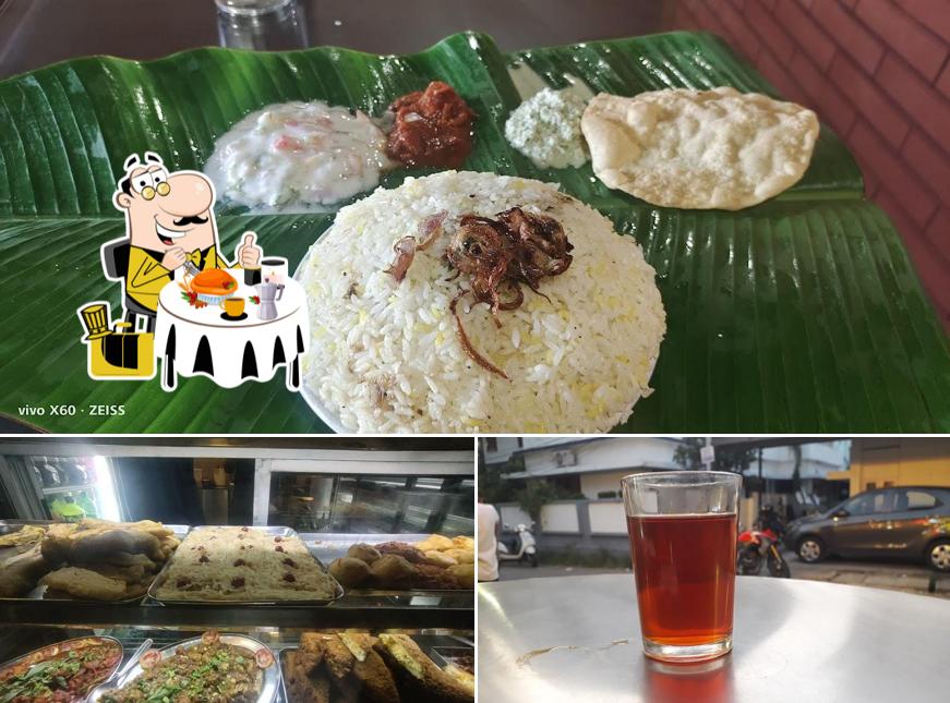 Food at Manna Restaurant