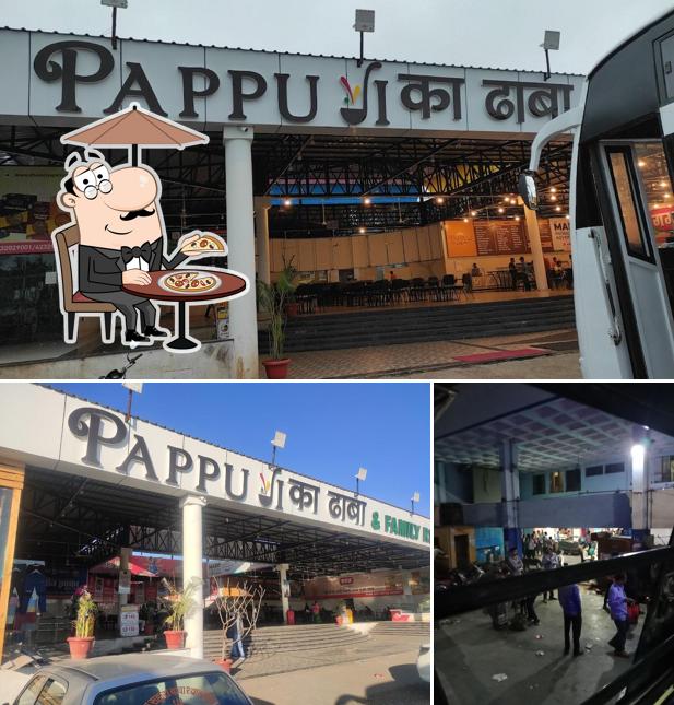 The exterior of Pappu Ji Ka Dhaba and Family Restaurant