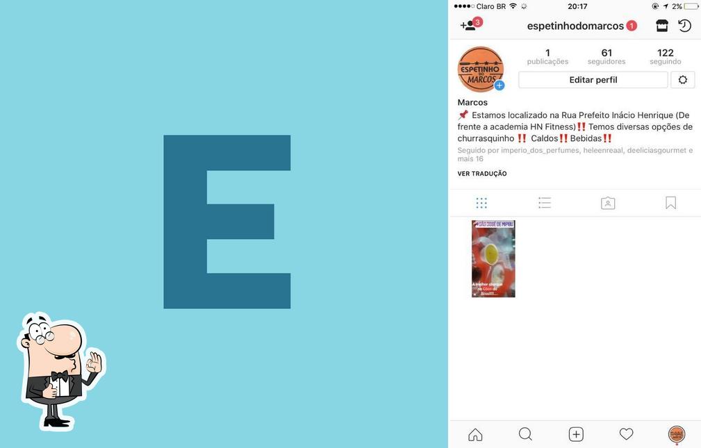 Look at this image of Espetinho do Marcos