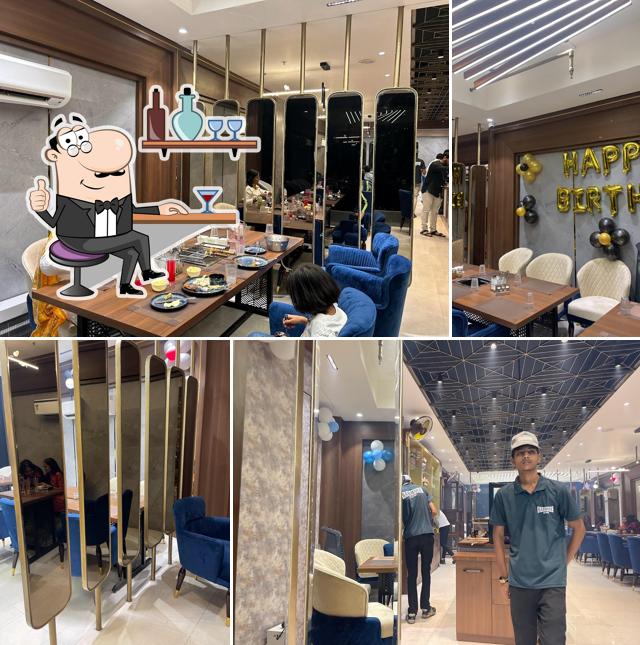 Check out how Barbeque Planet looks inside