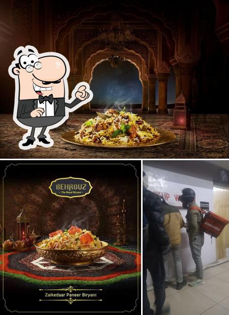 The exterior of Behrouz Biryani Phase 11 Mohali