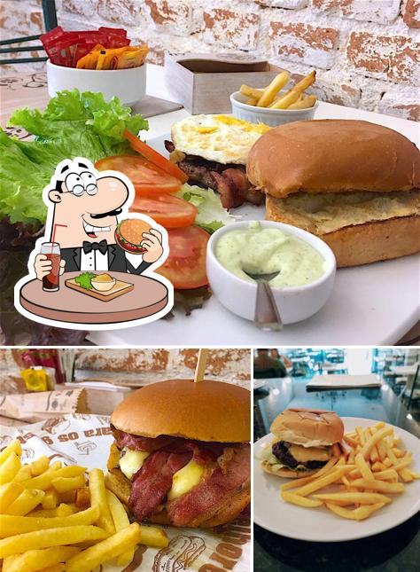 Consiga um hambúrguer no Bendita Vó