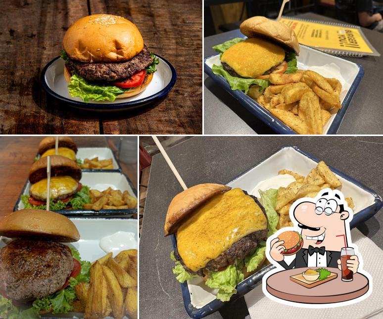 Order a burger at Burger You!!
