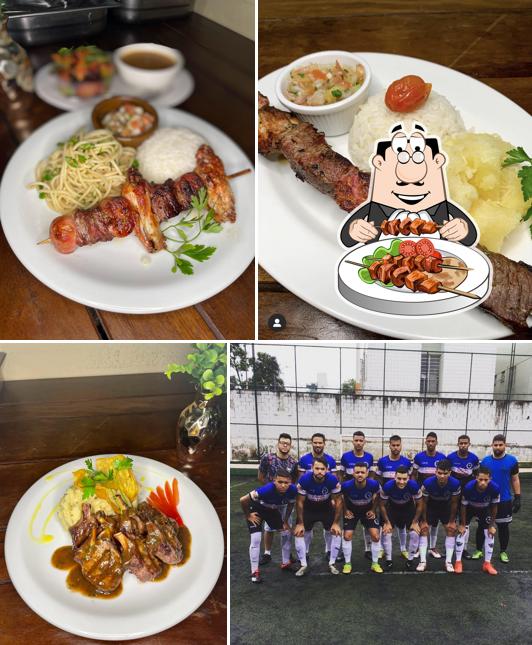 Comida em Restaurante Dom Silverio