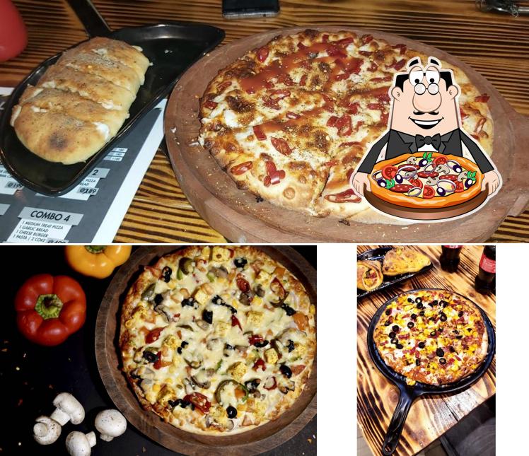 At Pizza Workshop, you can enjoy pizza