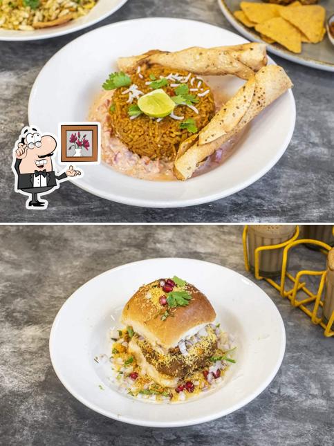 The interior of Two Starving Stoners