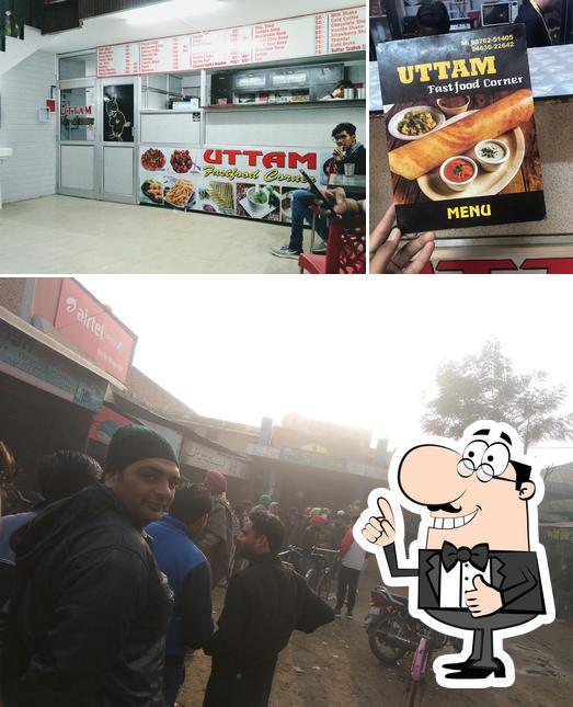Here's a pic of Uttam Fast Food point