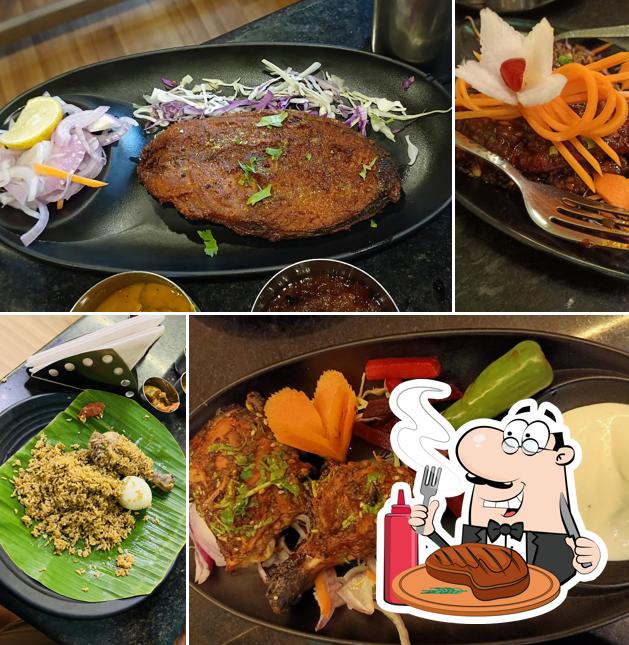 There’s a selection of meals for meat lovers