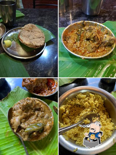 Meals at Santhrupthi Hotel