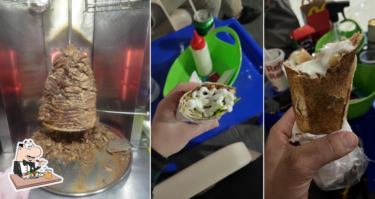 Comida em Shawarma - Kebab