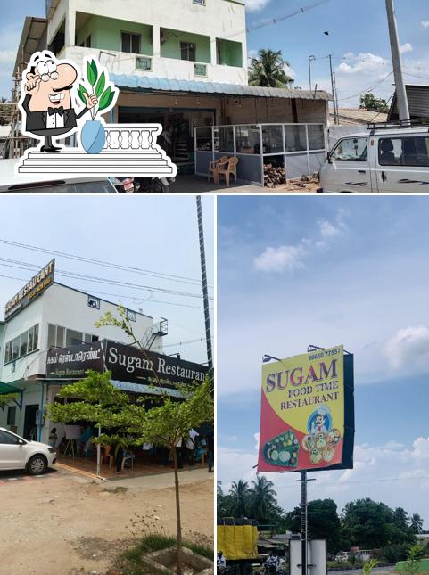 Check out how Sugam Restaurant looks outside