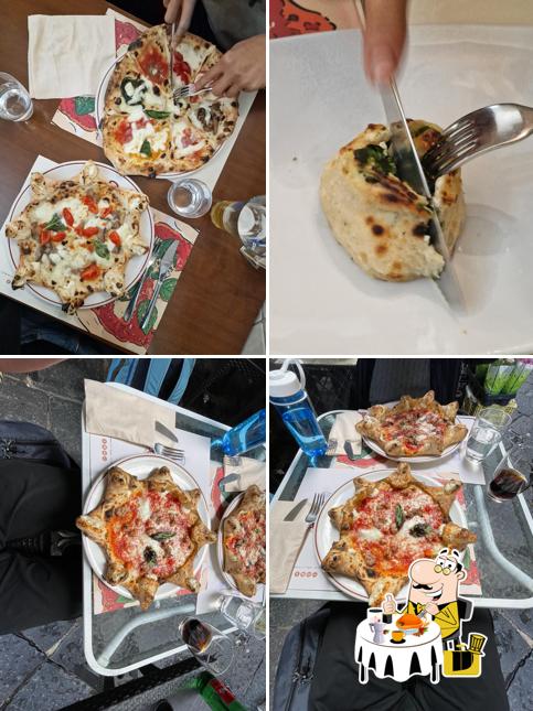 Platti al Pizzeria Da Attilio