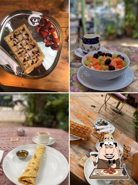 Pick meat dishes at Coffee House Candolim