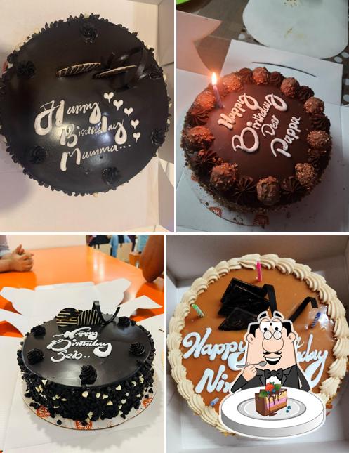 Chocolate cake at Cake hut