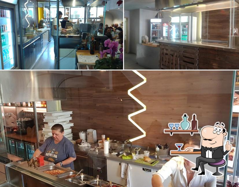 Gli interni di La Rotellina