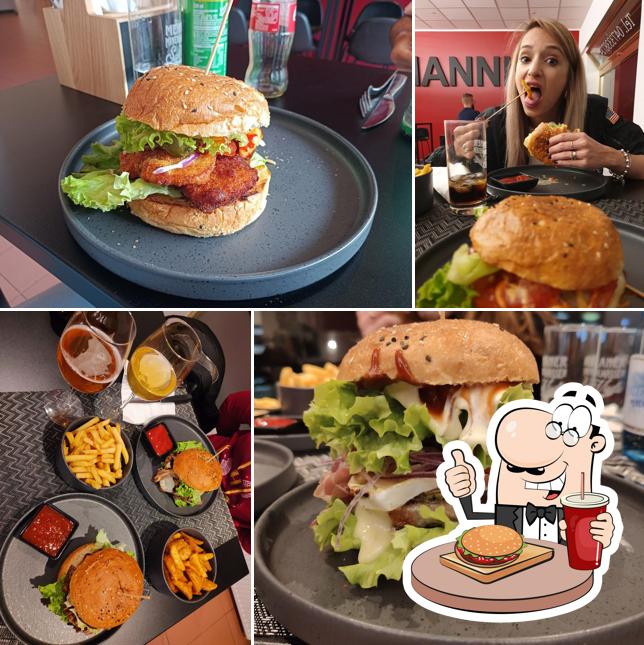 Prova un hamburger a Mannis